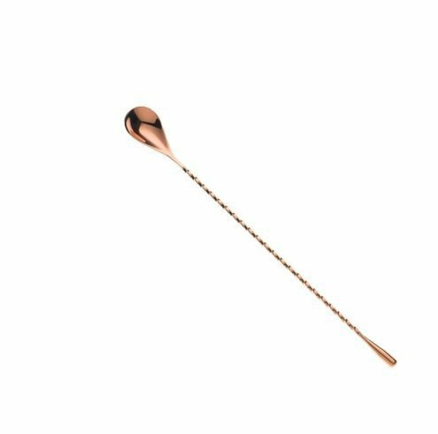 Glassware & Tabletop * | Mercer Barfly 11.8 Classic Bar Spoon | Antique Copper