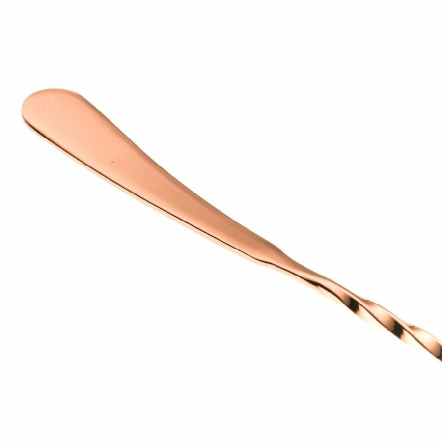 Glassware & Tabletop * | Mercer Barfly 13.2 Japanese-Style Bar Spoon | Copper Plated