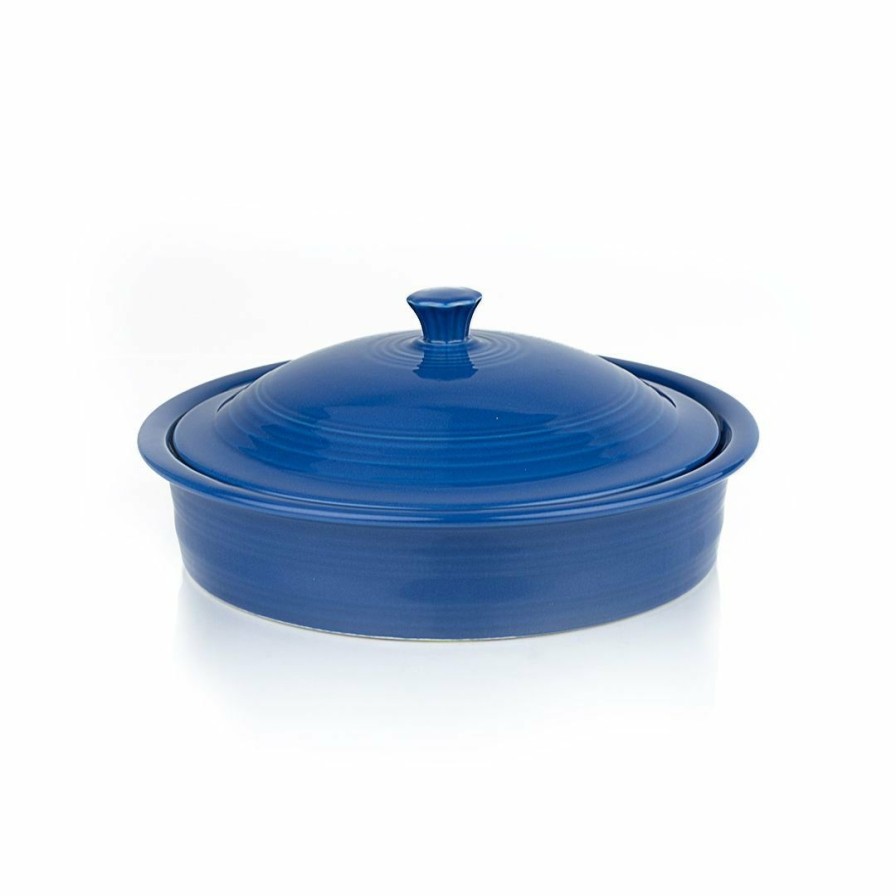 Cooks' Tools * | Fiesta Small Covered Casserole/Tortilla Warmer | Lapis