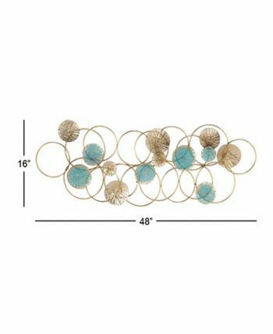 Misc_Gifts * | Rosemary Lane Contemporary Ornamental Metal Wall Decor Multi