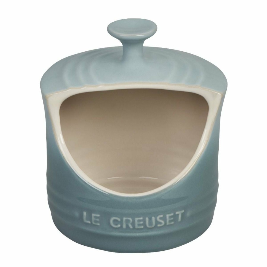 Cooks' Tools * | Le Creuset Stoneware Salt Crock | Sea Salt