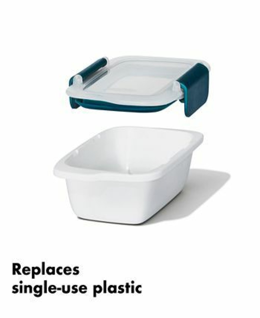 Kitchen * | Oxo Good Grips Prep & Go Snack Container, Set Of 2 Blue