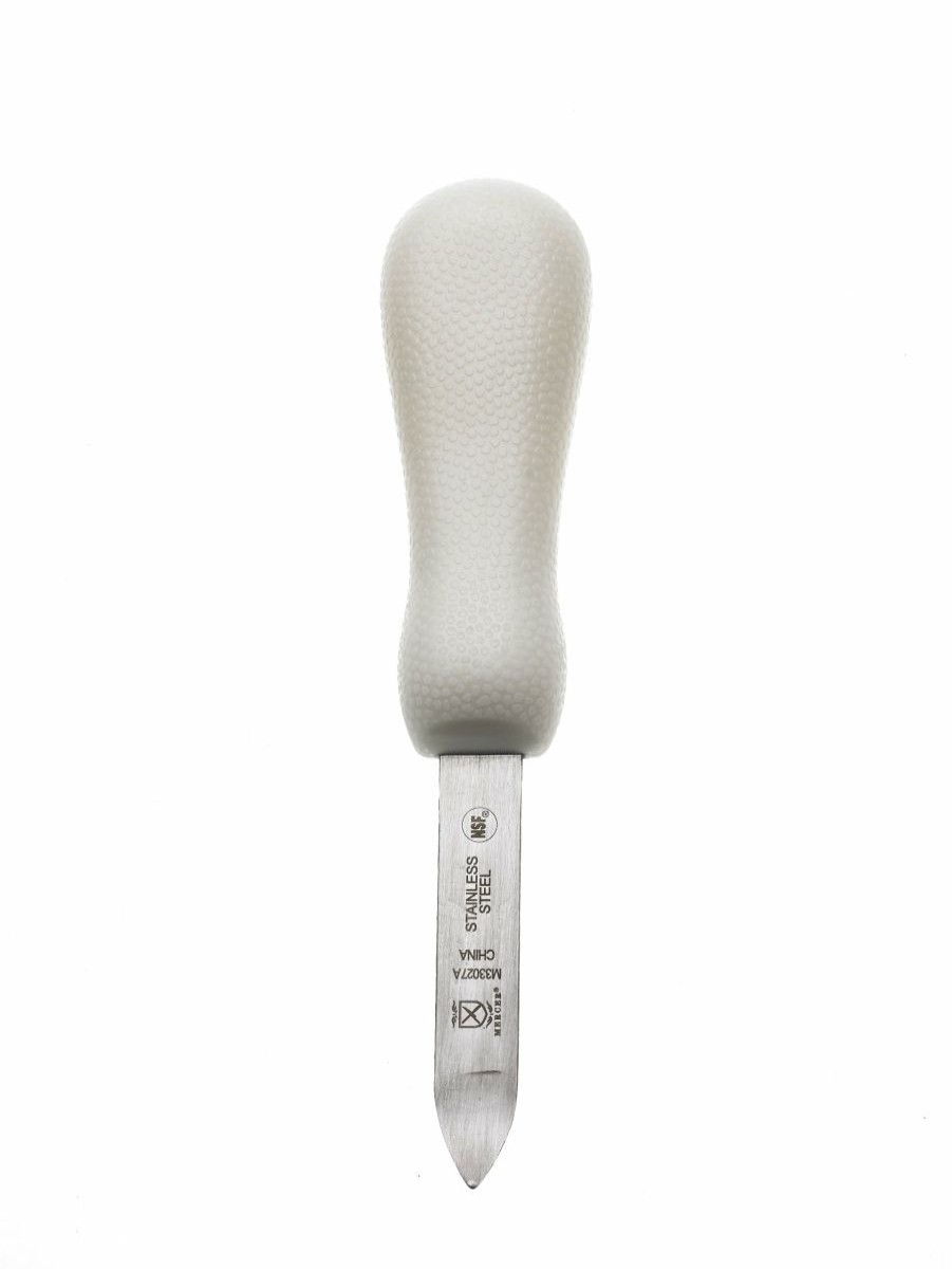 Knives * | Mercer Cutlery Mercer Culinary Bent Tip Stainless Steel 2.75 Oyster Knife White