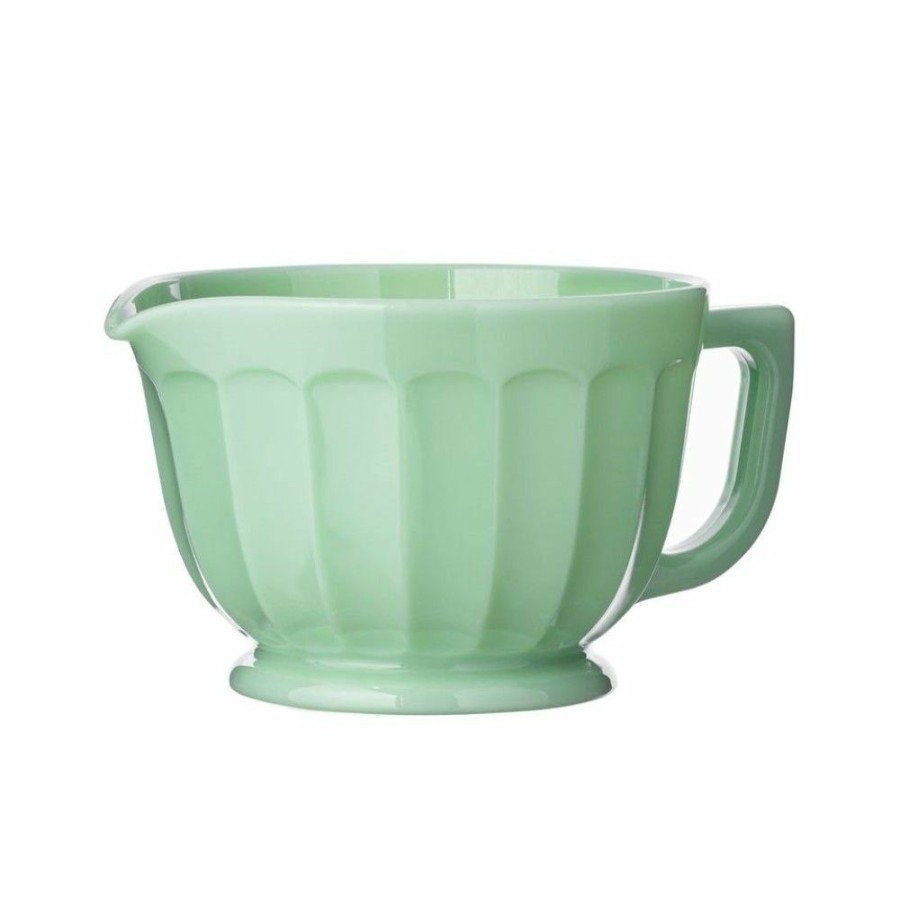 Cooks' Tools * | Mosser Glass 80Oz Panel Batter Bowl | Jadeite