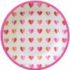 Glassware & Tabletop * | C.R Gibson (One Coast) C.R. Gibson Paper Lunch/Dessert Plates (Set Of 8) | With All My Heart