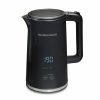 Kitchen * | Hamilton Beach Cool-Touch Digital Kettle Black