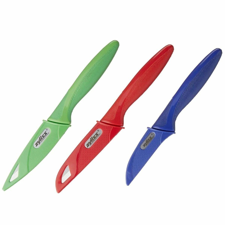 Knives * | Zyliss Peeling & Paring Knife Value Set | 3-Piece