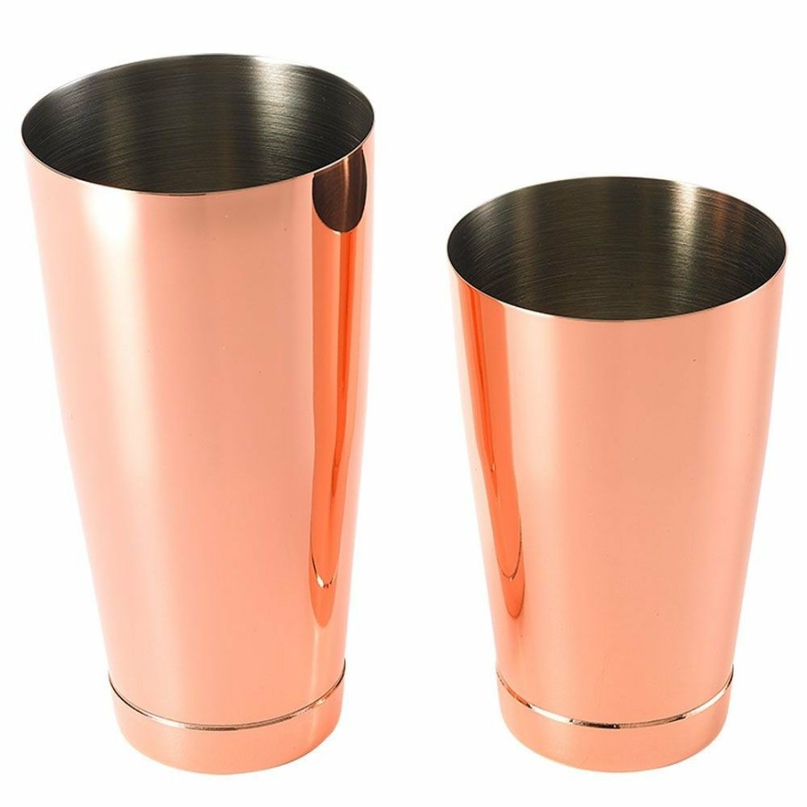 Glassware & Tabletop * | Mercer Barfly Shaker/Tin Set | Copper Plated