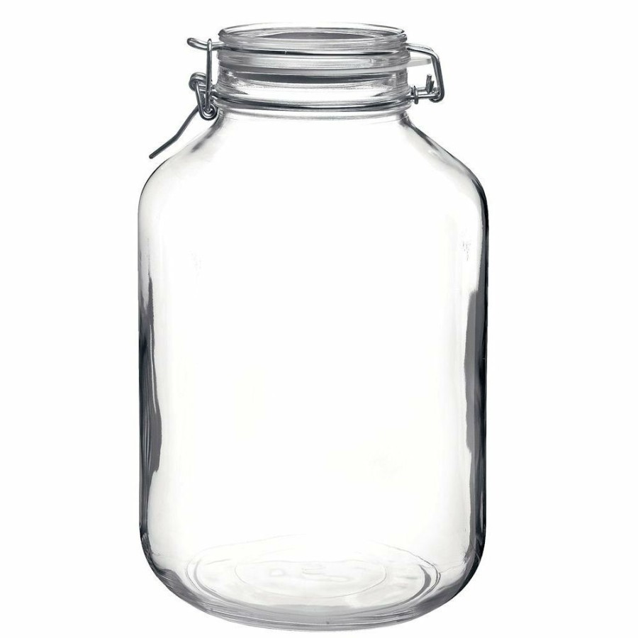 Glassware & Tabletop * | Bormioli Rocco 5L Swing Top Fido Glass Jars | 30-Pack