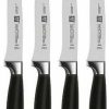 Knives * | Zwilling J.A. Henckels Four Star 4 Piece Steak Knife Set