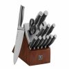 Kitchen * | J.A. Henckels International Graphite 14-Pc. Self-Sharpening Cutlery Set Brown