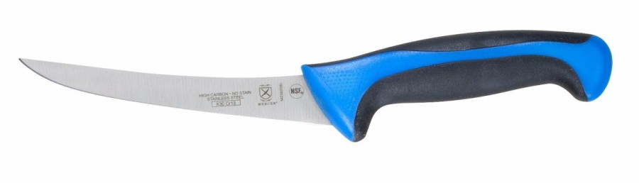 Knives * | Mercer Cutlery Millennia 6 Boning Knife Curved- Blue