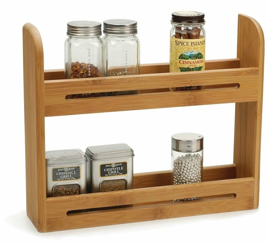 Cooks' Tools * | Rsvp International Rsvp Bamboo Spice Rack