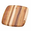 Knives * | Teakhaus Square Edge Grain Cutting Board W/Rounded Edge (Large) | 16 X 16 X 0.55