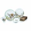 Glassware & Tabletop * | Everything Kitchens Barnyard Baby Animals 16-Piece Dinnerware Set With Mugs | "Caprine Caper Goats" Kid