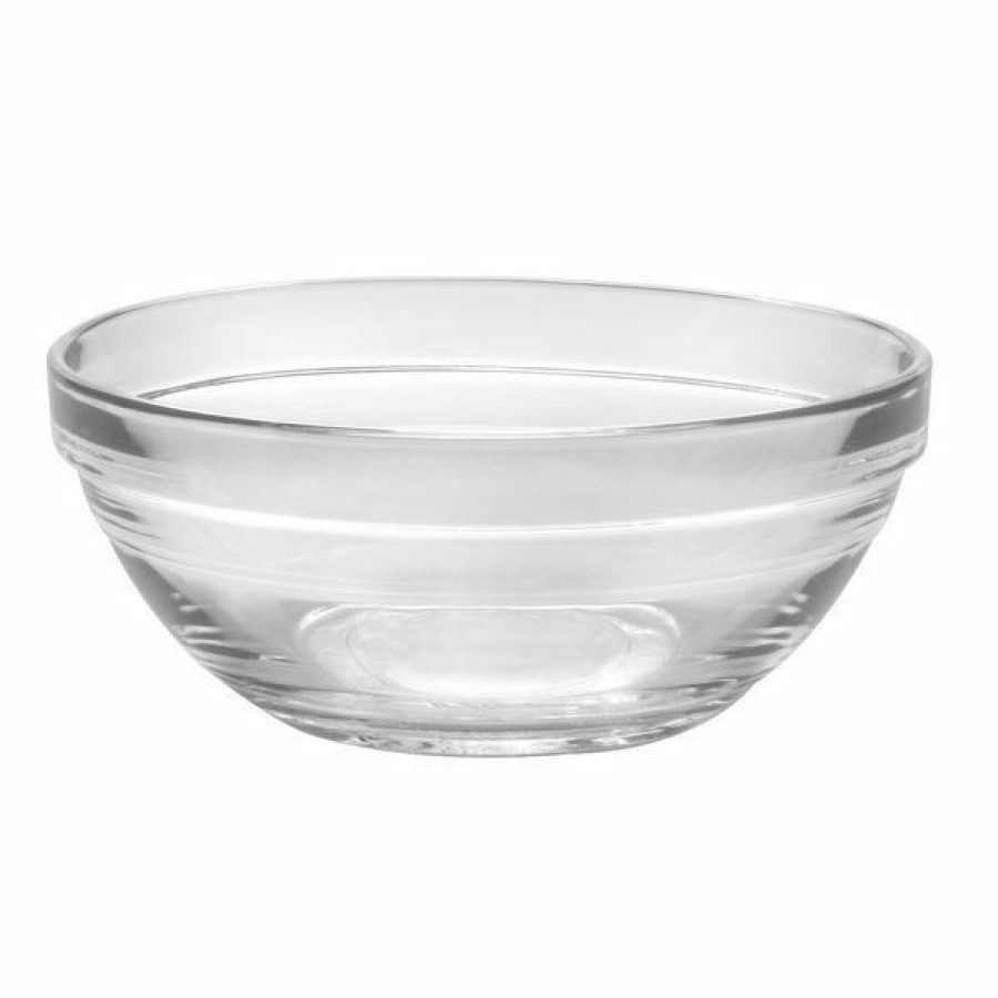 Cooks' Tools * | Duralex Lys Stackable 10-Ounce Clear Glass Bowls Set Of 6