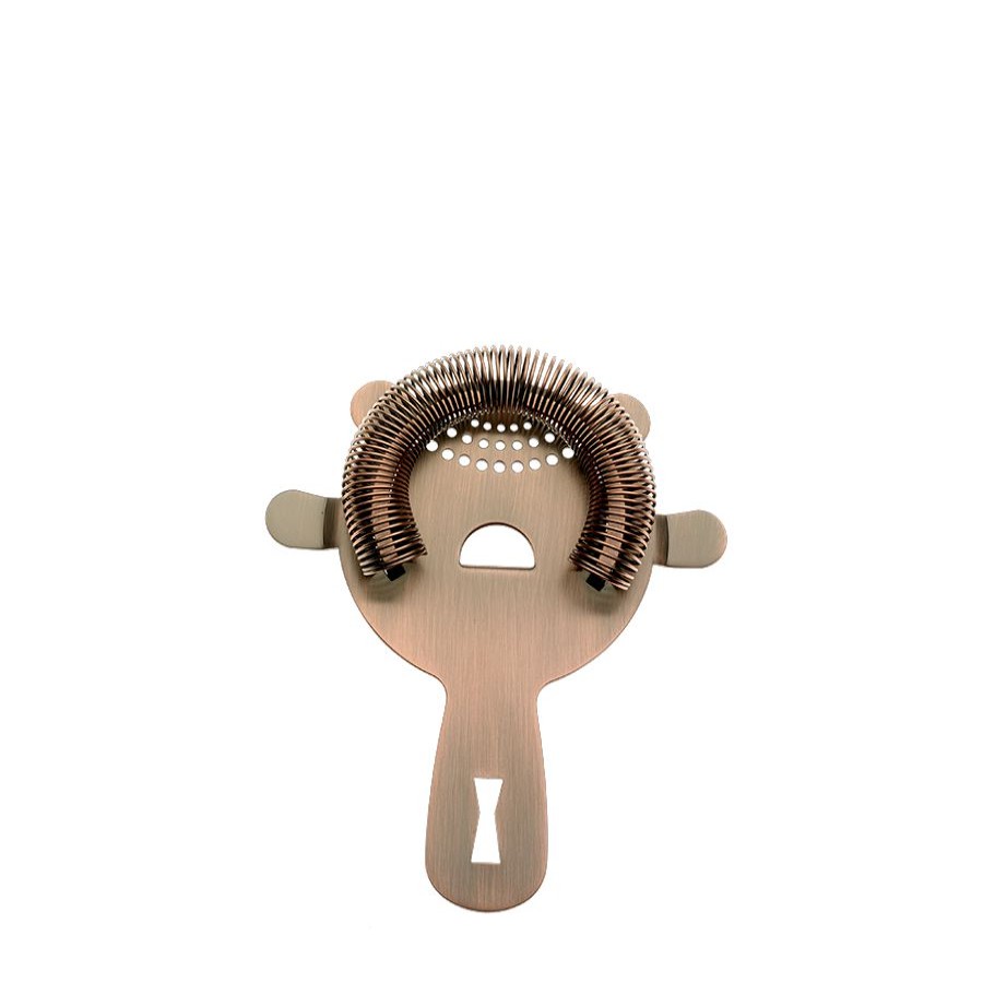 Glassware & Tabletop * | Mercer Barfly 4 Prong Heavy-Duty Spring Bar Strainer | Antique Copper