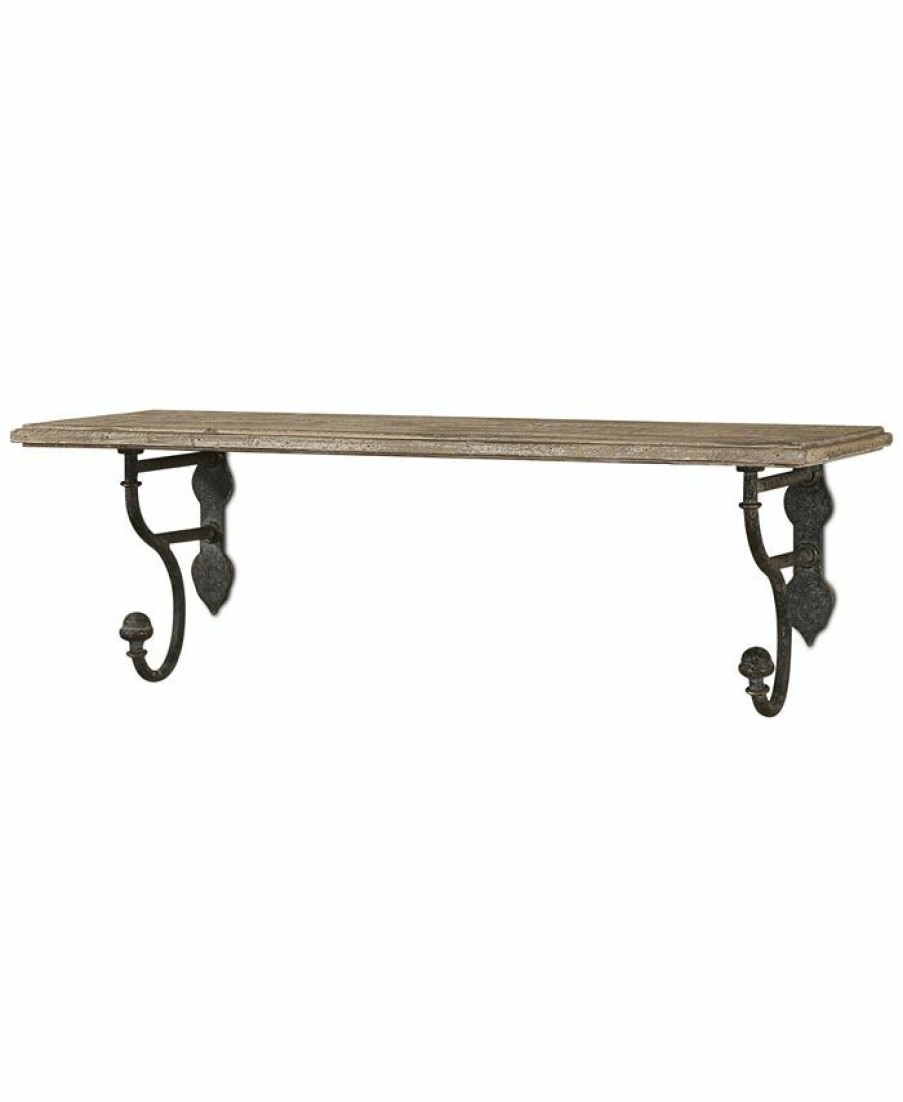 Misc_Gifts * | Uttermost Gualdo Aged Wood Shelf