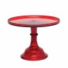 Glassware & Tabletop * | Mosser Glass 12 Cake Plate | Red