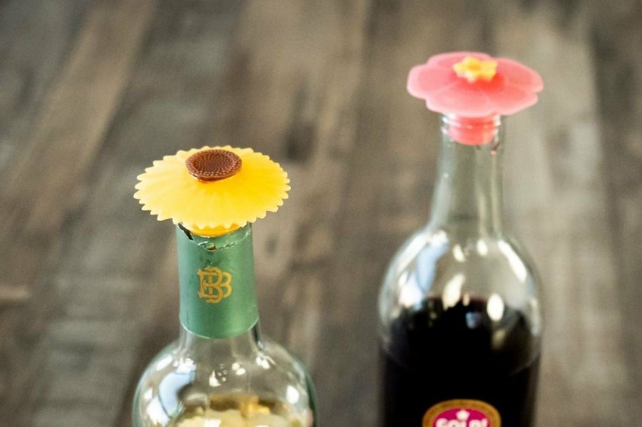 Glassware & Tabletop * | Charles Viancin Floral Bottle Stopper