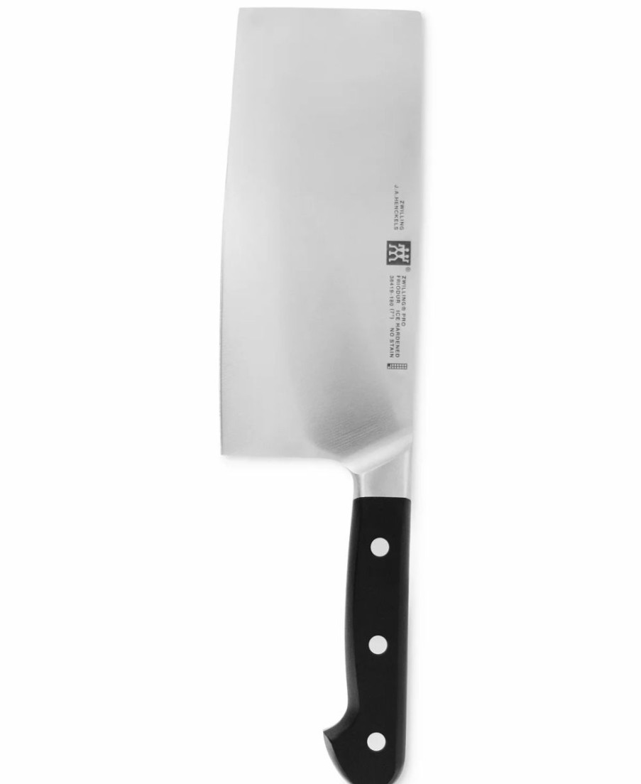 Kitchen * | Zwilling Pro 7 Chinese Chef'S Knife/Vegetable Cleaver