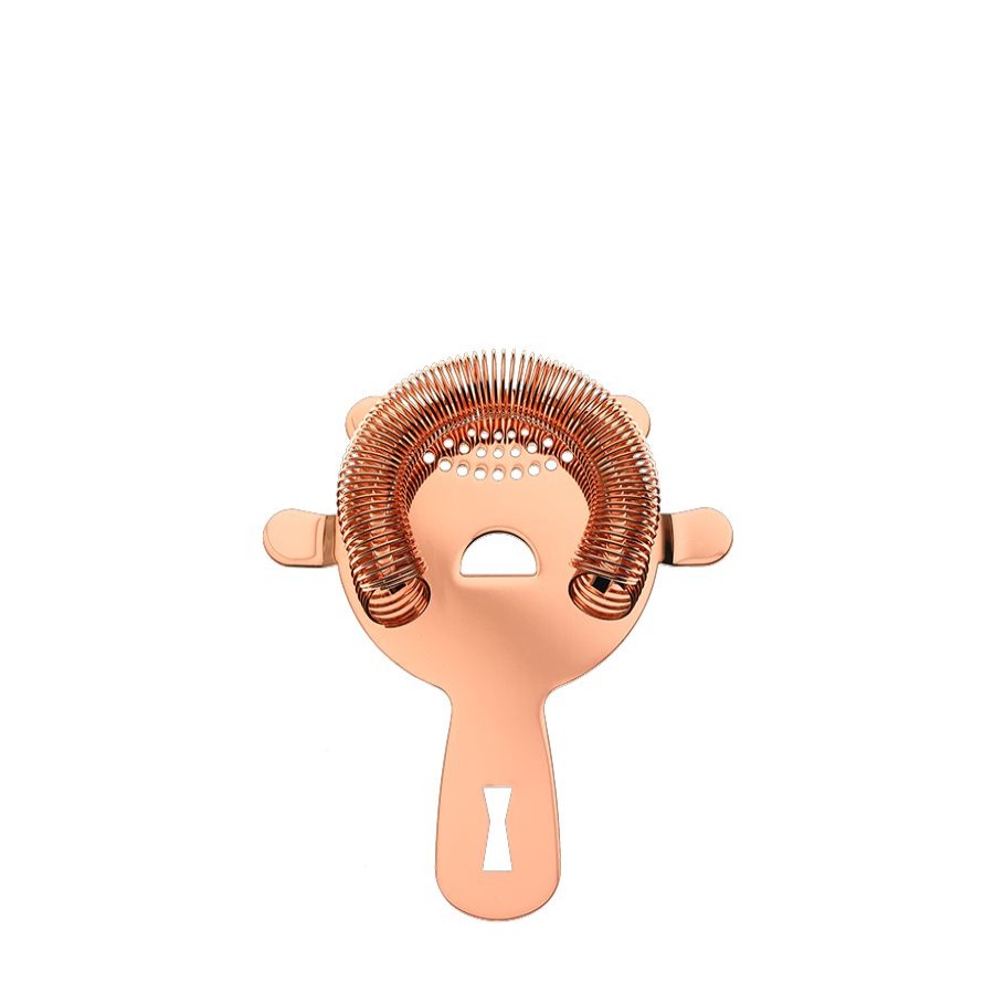 Glassware & Tabletop * | Mercer Barfly 4 Prong Heavy-Duty Spring Bar Strainer | Copper Plated