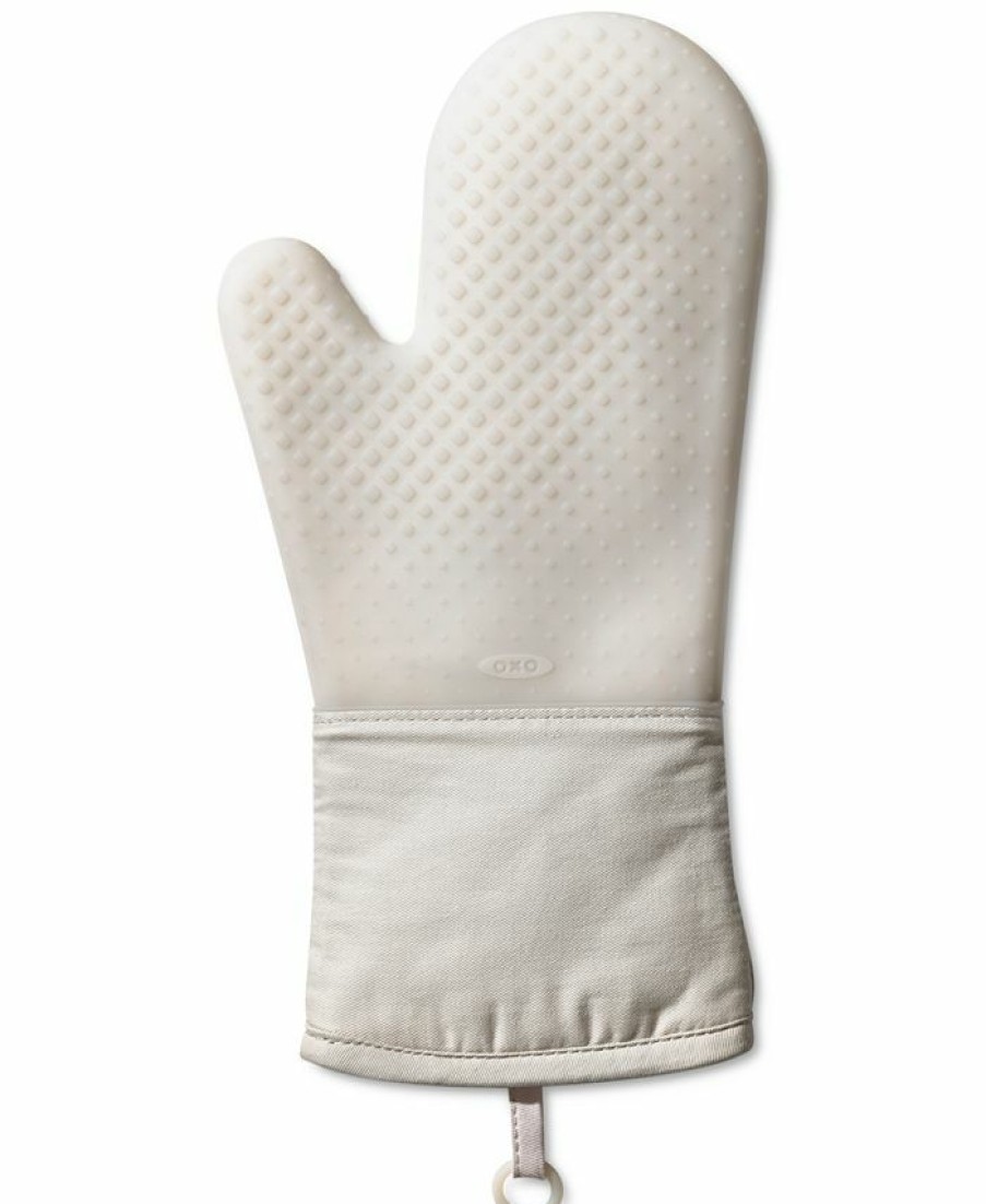 Kitchen * | Oxo Good Grips Silicone Oven Mitt Oat