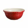 Cooks' Tools * | Mason Cash Color Mix S12 (4.25 Qt) Mixing Bowl | Red