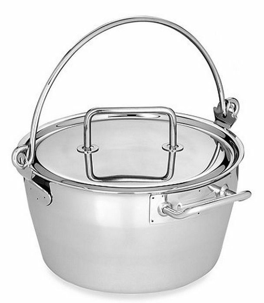 Cooks' Tools * | Demeyere Resto Maslin Pan 5Ply 10.6 Qt. Jam Pot