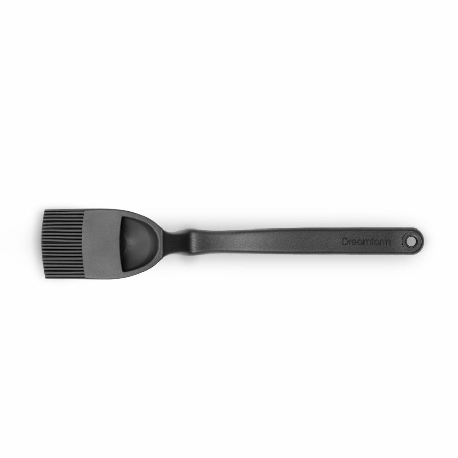 Cooks' Tools * | Dreamfarm Brizzle Silicone Basting Brush | Black