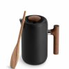 Cooks' Tools * | Fellow Clara French Press | Matte Black & Walnut