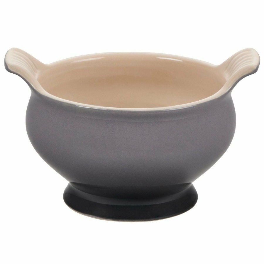 Glassware & Tabletop * | Le Creuset 20Oz Heritage Soup Bowl | Oyster Grey