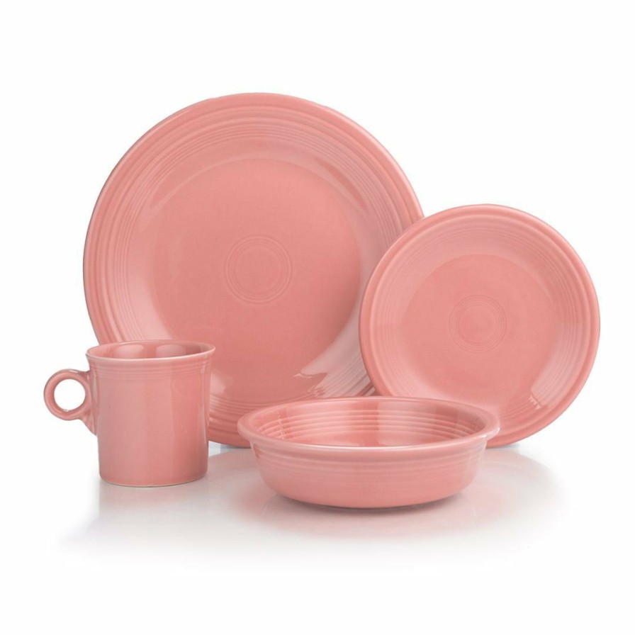 Glassware & Tabletop * | Fiesta 16-Piece Classic Dinnerware Set | Peony