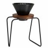 Kitchen * | Chefwave Artisan Series Pour-Over Coffee Maker Set With Stand Black