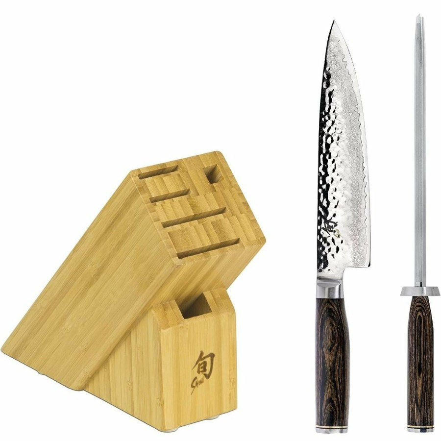 Knives * | Shun Cutlery Shun Premier 3-Piece Build-A-Block Set