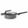 Kitchen * | Berghoff Gem Collection Nonstick 10 Covered Saute Pan Gray