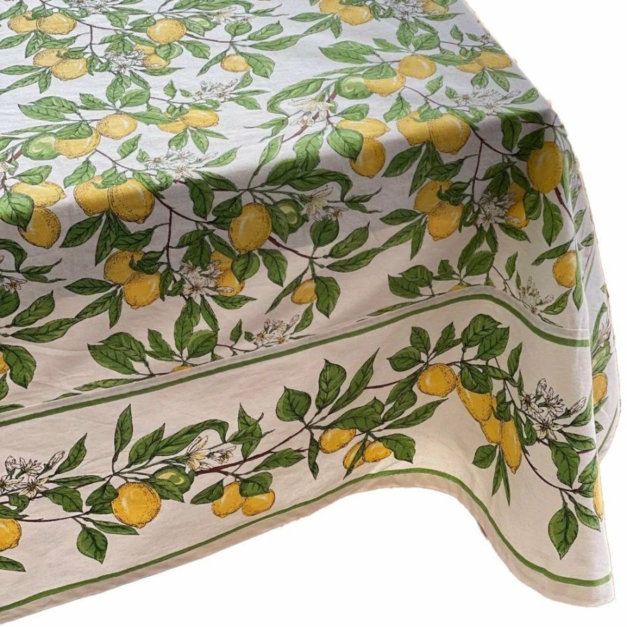 Glassware & Tabletop * | Mahogany Usa Printed 60 X 60 Tablecloth | Lemon Grove