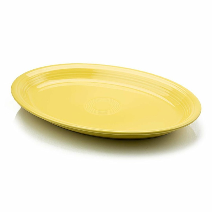 Glassware & Tabletop * | Fiesta 19.25 Extra Large Oval Serving Platter | Sunflower