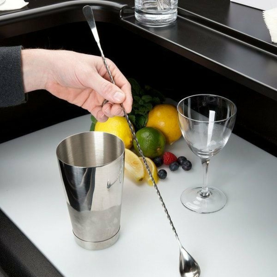 Glassware & Tabletop * | Mercer Barfly 17.1 Japanese-Style Bar Spoon | Stainless Steel