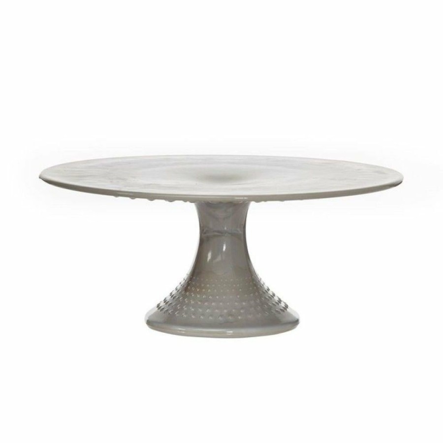 Glassware & Tabletop * | Mosser Glass Gigi 12 Cake Plate | Marble