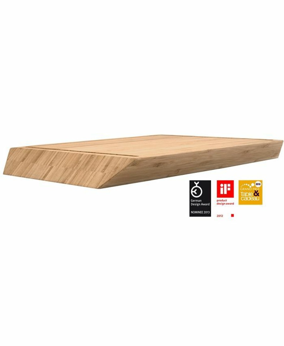 Kitchen * | Berghoff Neo Collection Angled Multi-Function Chopping Board Natural