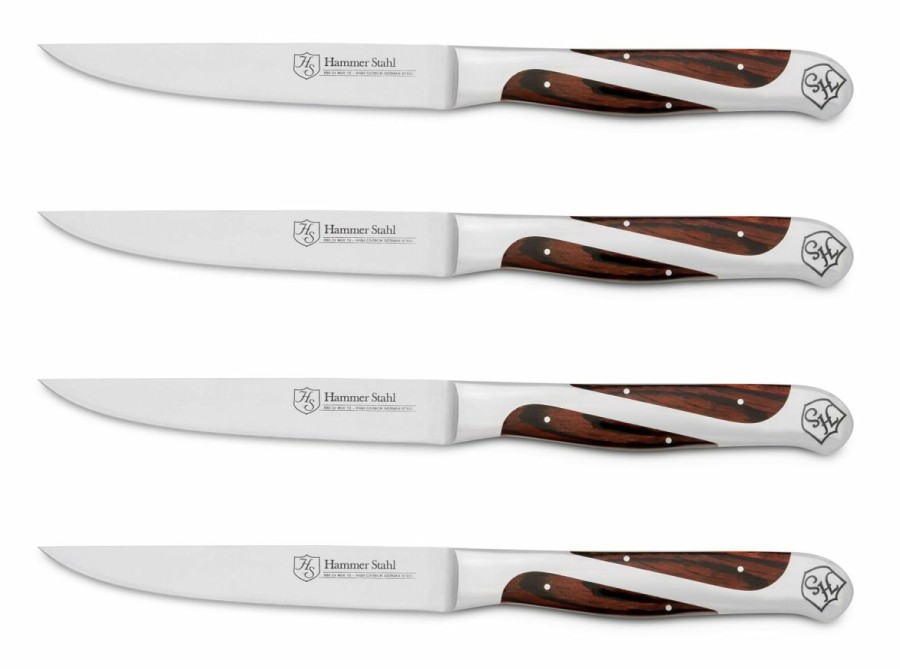 Knives * | Hammer Stahl Cutlery Classic Collection 4-Piece Steak Knife Set