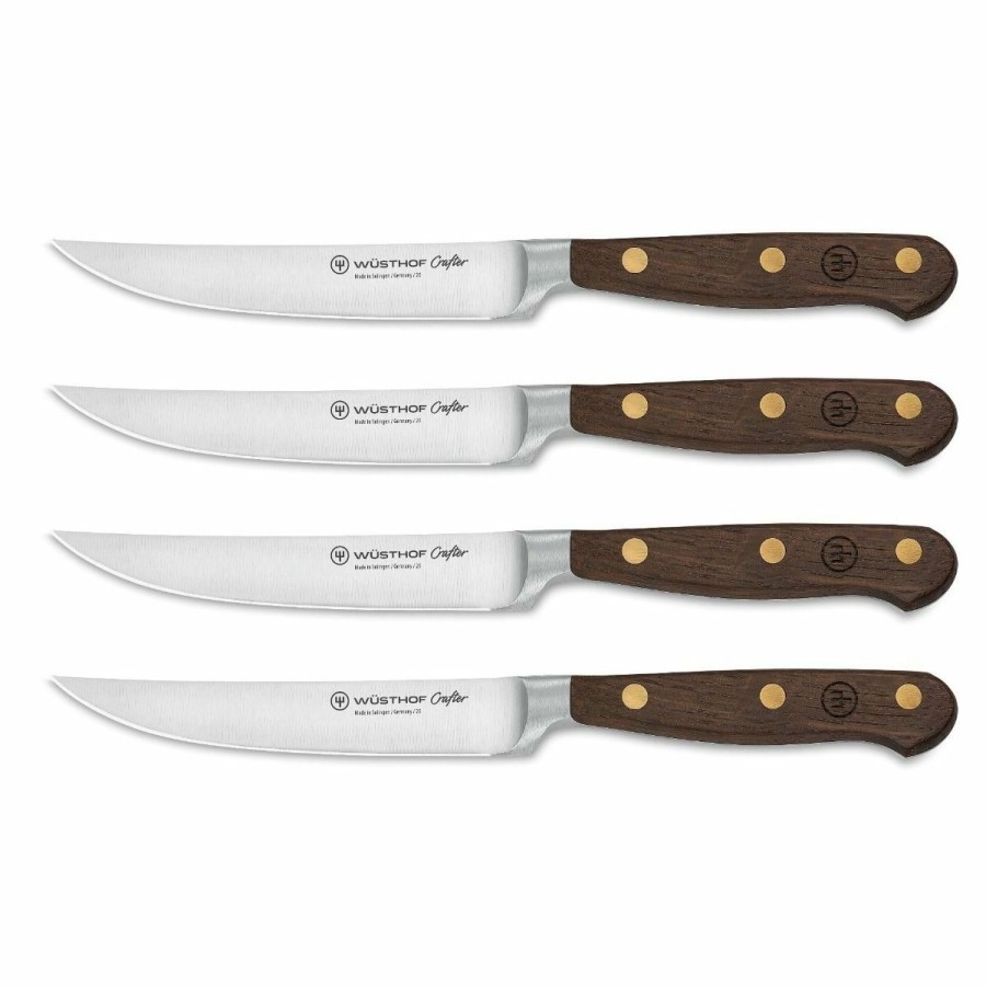 Knives * | Wusthof Cutlery Wusthof Crafter 4-Piece Steak Knife Set