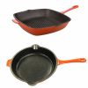 Kitchen * | Berghoff Neo Collection Cast Iron 2-Pc. Cookware Set Orange