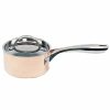 Kitchen * | Berghoff Tri-Ply 7 Covered Saucepan, Non-Hammered Copper