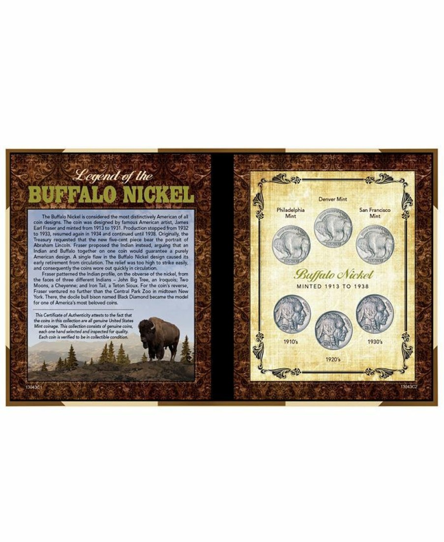 Misc_Gifts * | American Coin Treasures Legend Of The Buffalo Nickel Multi