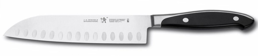 Knives * | J.A. Henckels International Ja Henckels Forged Synergy 7 Santoku Knife W/ Hollow Edge