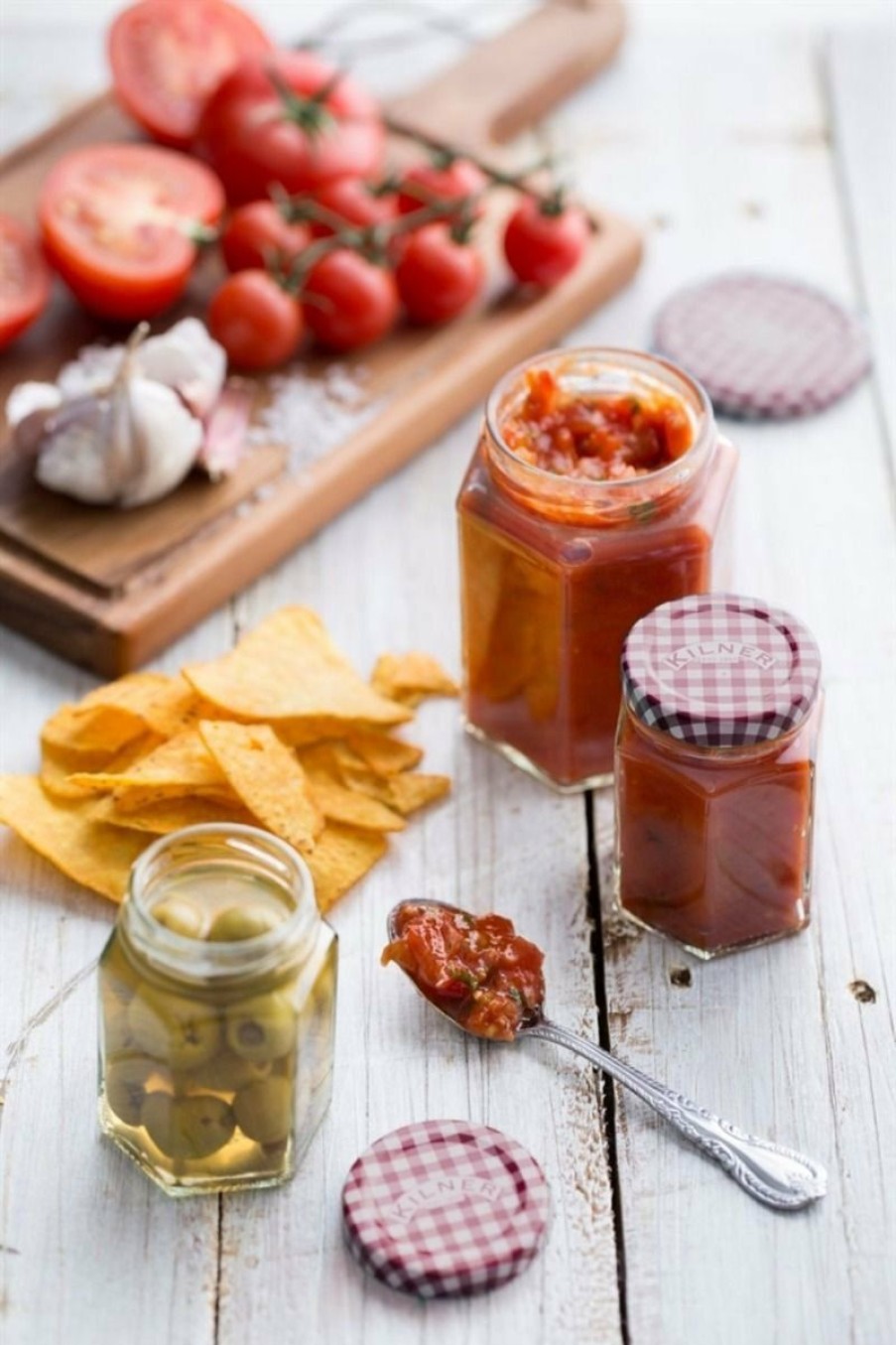 Glassware & Tabletop * | Kilner Twist Top Hexagonal Jar (Red) | 2Oz