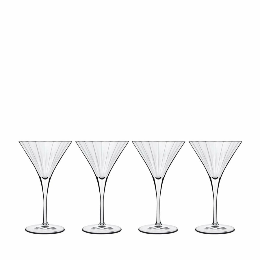 Glassware & Tabletop * | Luigi Bormioli Bach Martini 8.25Oz Glass | Set Of 4