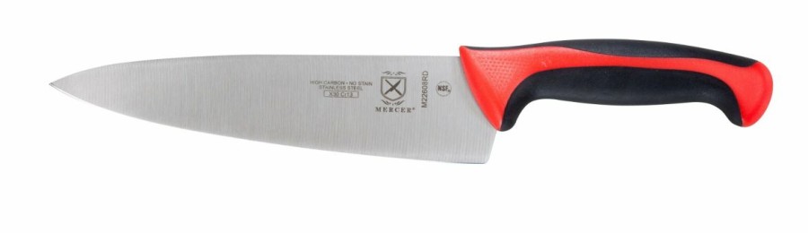 Knives * | Mercer Cutlery Millennia 8 Chefs Knife Red